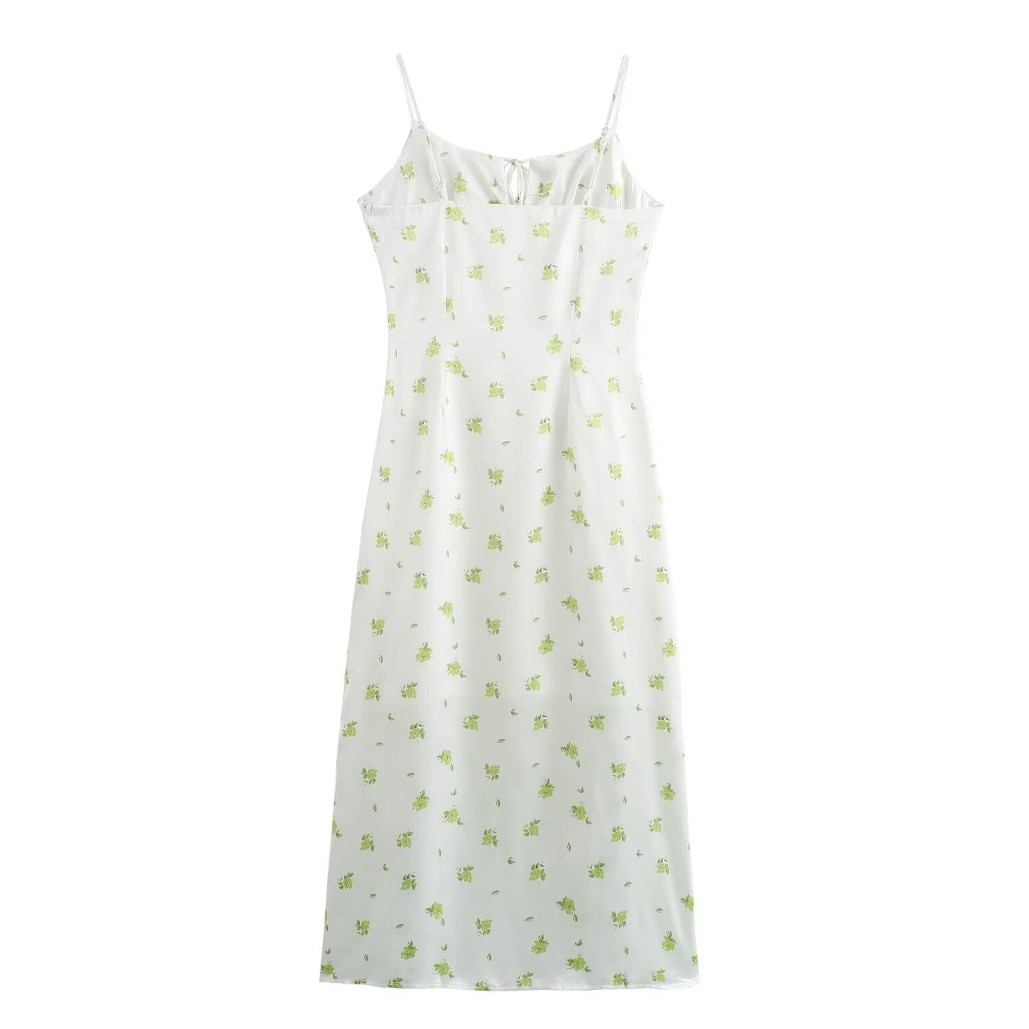 Summer Women Clothing Casual Simple Printing Slip Dress Wennie