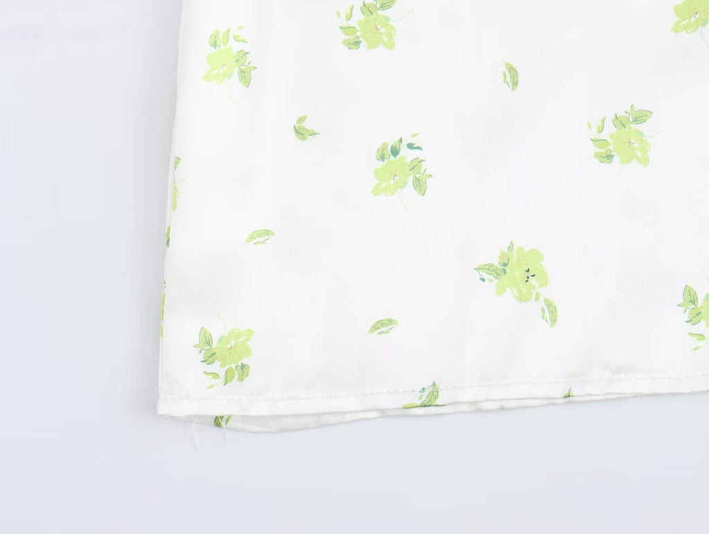 Summer Women Clothing Casual Simple Printing Slip Dress Wennie