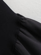 Summer Elegant Low Collar Sleeveless Slim Strap Waist Dress Women DaRoca