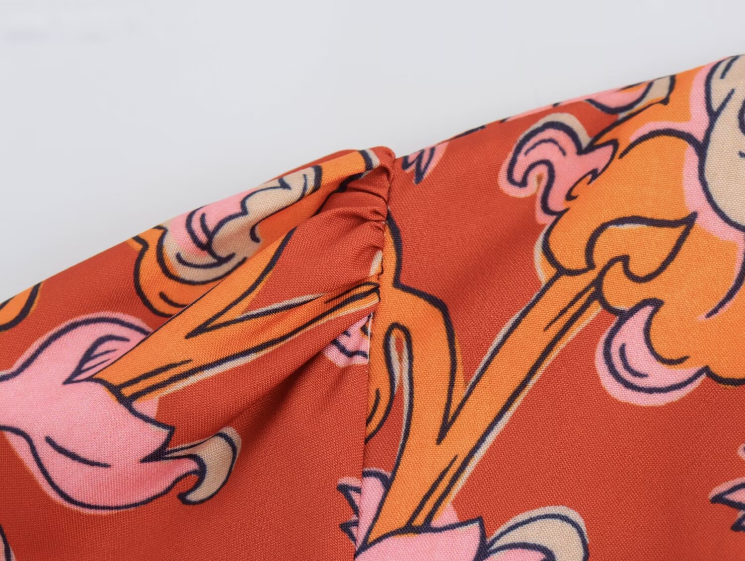 Summer Women Clothing Elegant Slightly Mature Printed Midi Dress SenDa