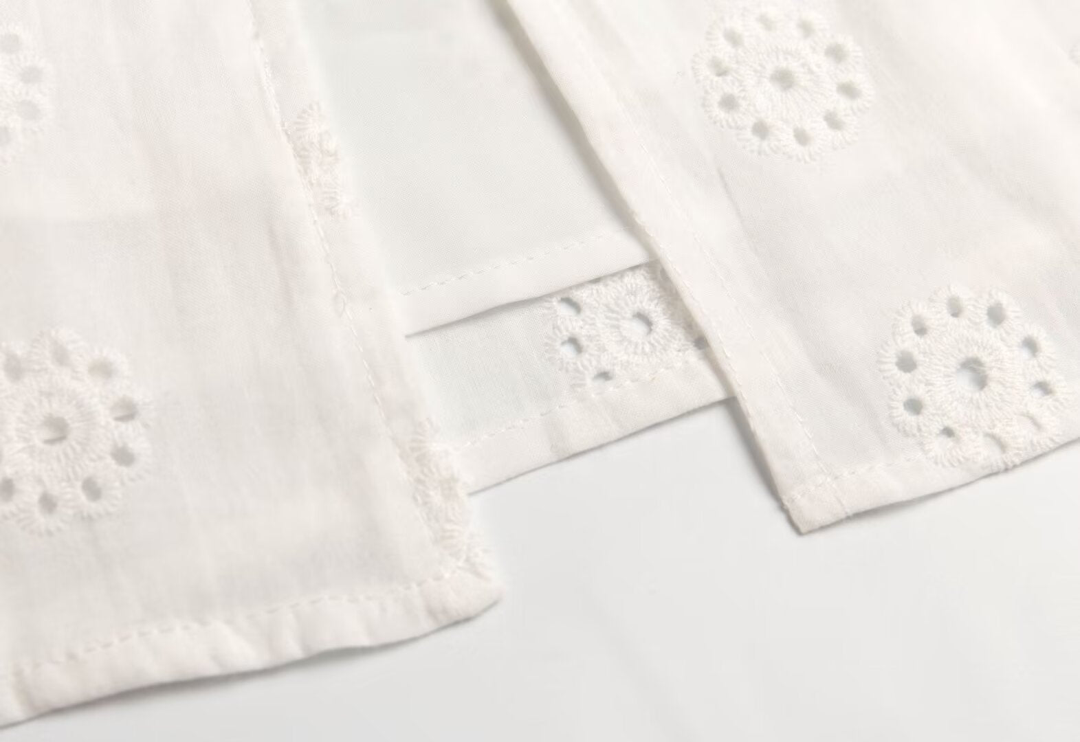 Summer High Grade Embroidered Dress Women Elegant Tied Waist Trimming Short Sleeved Long Dress PullWind