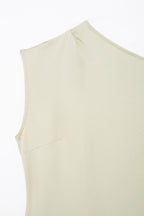Women Clothing Summer Elegance High Waist Solid Color Maxi Dress JuneMade