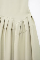 Women Clothing Summer Elegance High Waist Solid Color Maxi Dress JuneMade