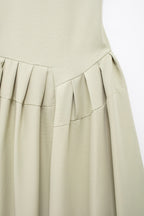 Women Clothing Summer Elegance High Waist Solid Color Maxi Dress JuneMade