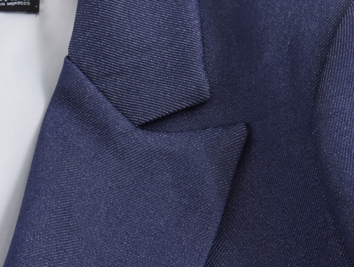 Summer Roll Sleeve Linen Blended Solid Color Casual Blazer SenDa