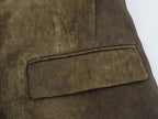 Women Pure Linen Tie Dyed Long Sleeve Baggy Coat SenDa