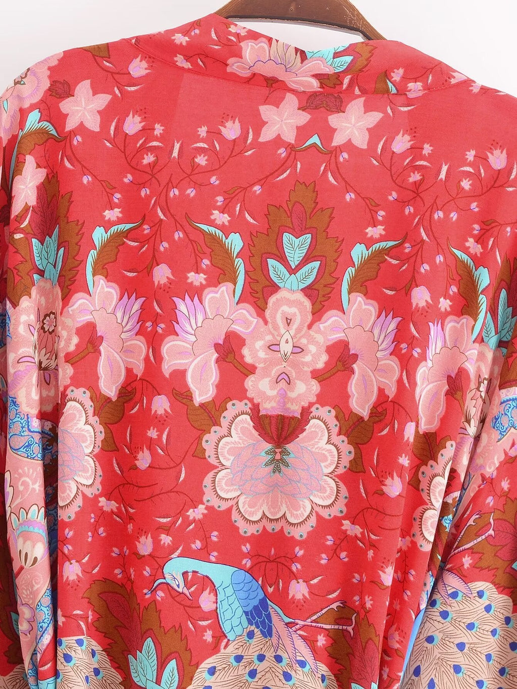 Summer Rayon Belt Short Kimono Cardigan YiPin