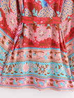 Summer Rayon Belt Short Kimono Cardigan YiPin