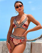 Bikini Small Chest Push Up Split Women Swimsuit Sexy Bikini Swimsuit BALANCE