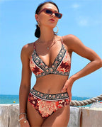 Bikini Small Chest Push Up Split Women Swimsuit Sexy Bikini Swimsuit BALANCE