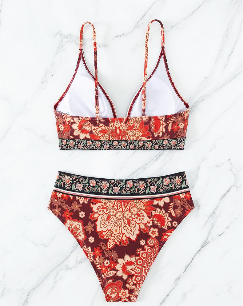 Bikini Small Chest Push Up Split Women Swimsuit Sexy Bikini Swimsuit BALANCE