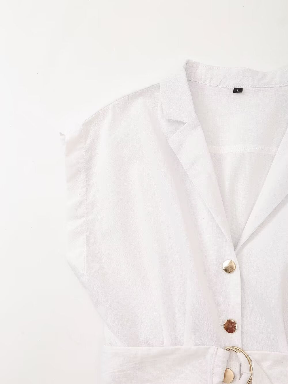 Women Clothing Summer Shirt Dress with Belt Howe