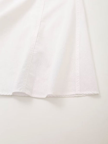 Women Clothing Summer Shirt Dress with Belt Howe