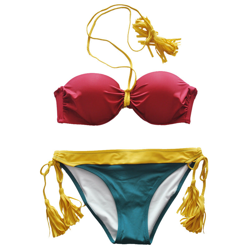 Traje de baño de reunión Traje de baño de bikini sexy Traje de baño de bikini sexy inteligente