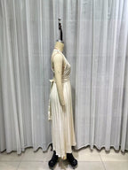 Summer Dress Sexy Back Hollow Out Cutout Cross Strap Design Dress Wennie