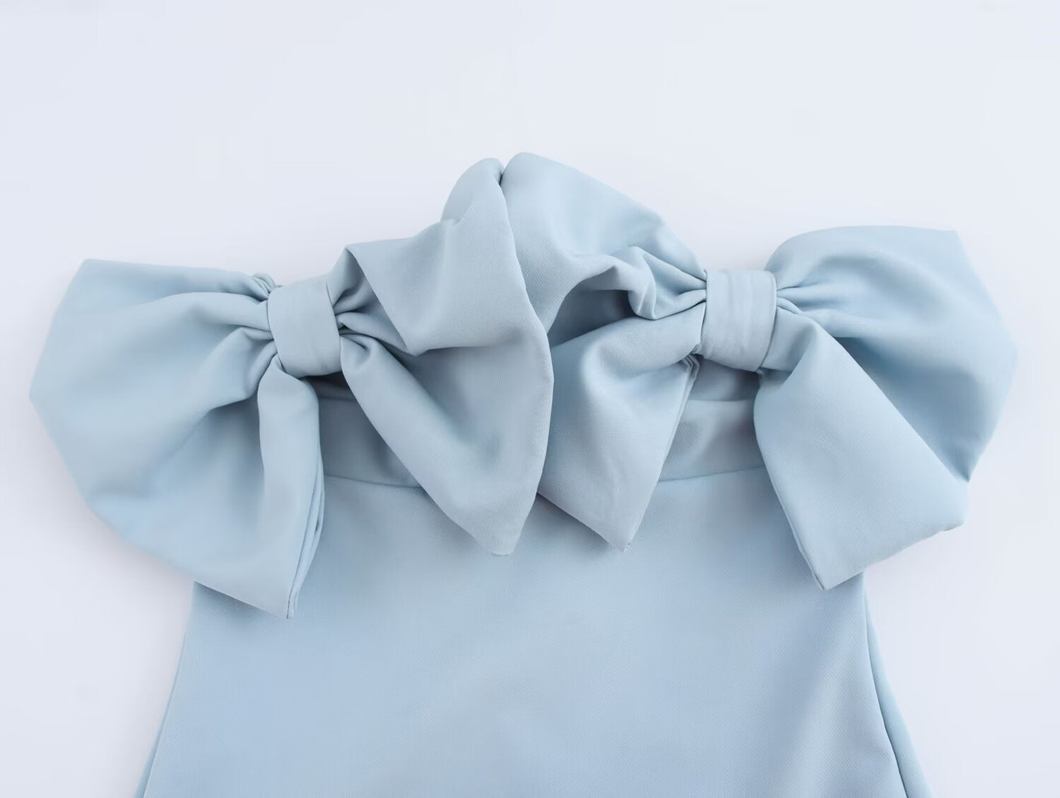 Fall Women Clothing Graceful Fashionable Bowknot Decoration Tube Top Dress SenDa