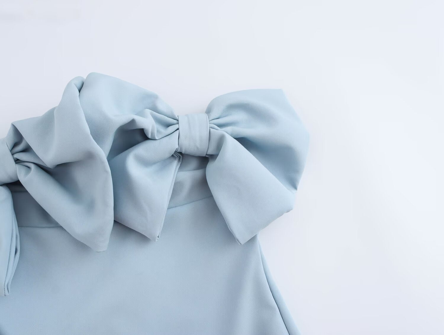 Fall Women Clothing Graceful Fashionable Bowknot Decoration Tube Top Dress SenDa