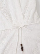 Autumn Women Clothing Graceful Fashionable Embroidery Hanging Collar Dress Howe