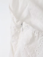 Autumn Women Clothing Graceful Fashionable Embroidery Hanging Collar Dress Howe