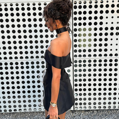 Black with Collar