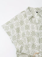 Summer Women Clothing Casual Rubber Embroidery Mid Length Dress Howe