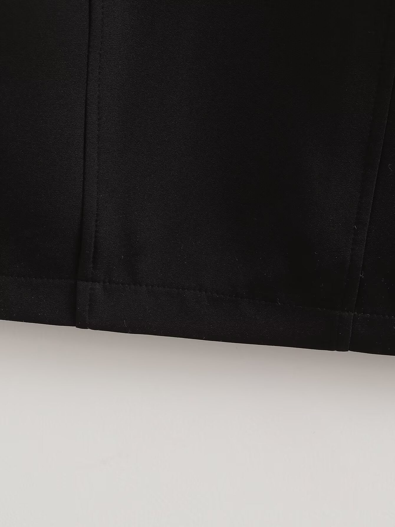 Autumn Winter Pleated Decorative Sleeveless Round Neck Midi Dress Women Intellectual Black Waist Tight Professional Dress FRIDAY