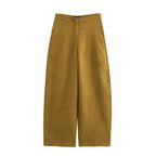 Fall Women Clothing Blazer Casual Trousers Two Piece Sets SenDa
