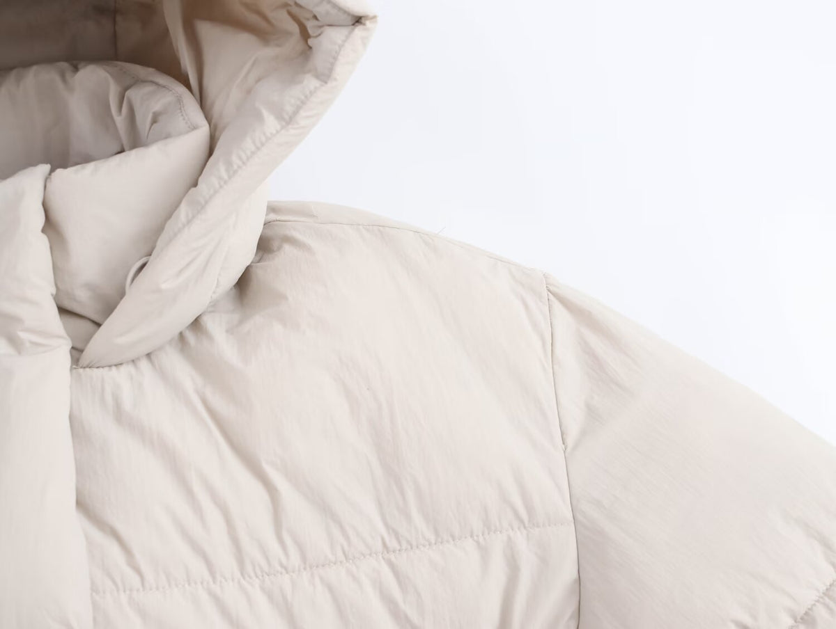 Women Winter Long Sleeve Hooded Cotton Jacket Coat SenDa