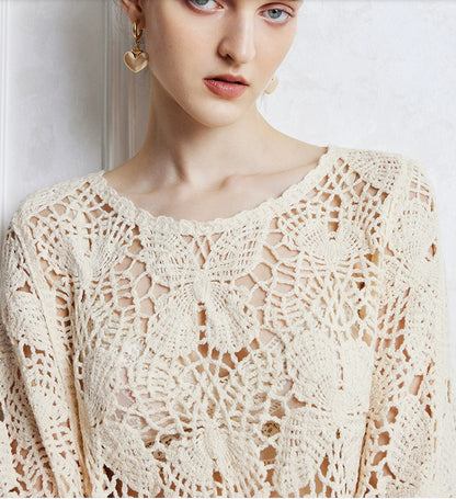 Women Spring And Autumn Solid Color Long Sleeve Blouse