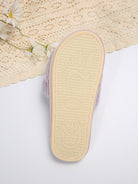 Fluffy Slippers Heart-Shaped Flat Slippers Women Home Casual Anti Rabbit Fur Cotton Slippers Women FDdsptj