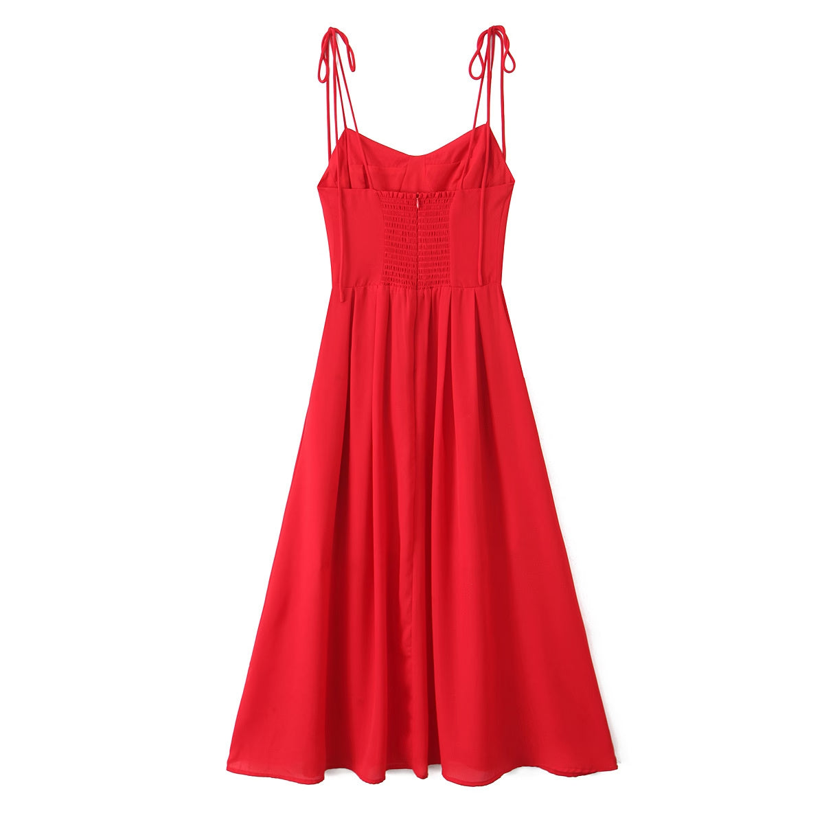 Women Clothing Low Cut V neck Sexy Elegant Maxi Dress OMI