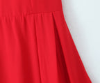 Women Clothing Low Cut V neck Sexy Elegant Maxi Dress OMI