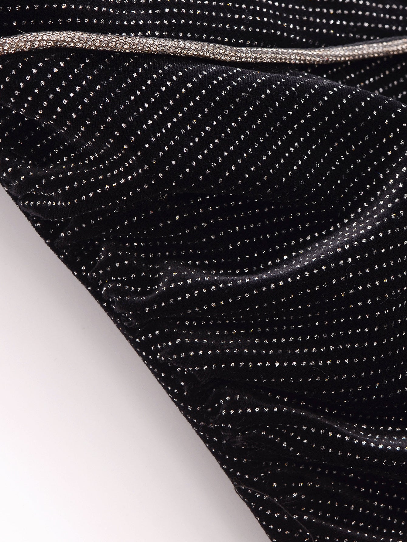 Robe élégante sans manches en velours pour femme, coupe slim et brillante
