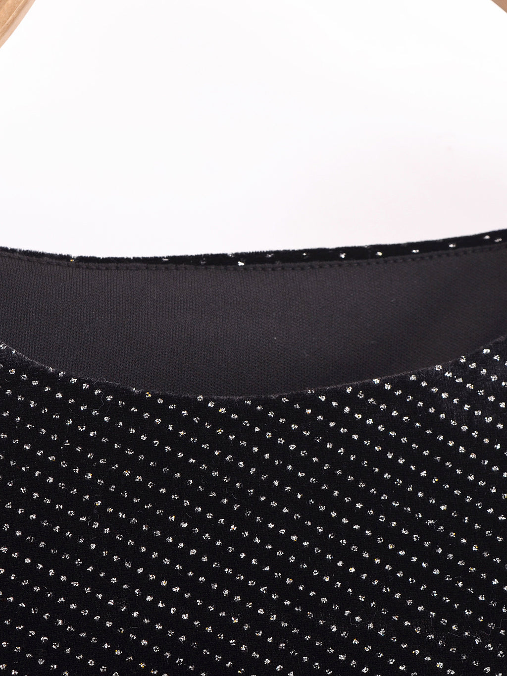 Robe élégante sans manches en velours pour femme, coupe slim et brillante
