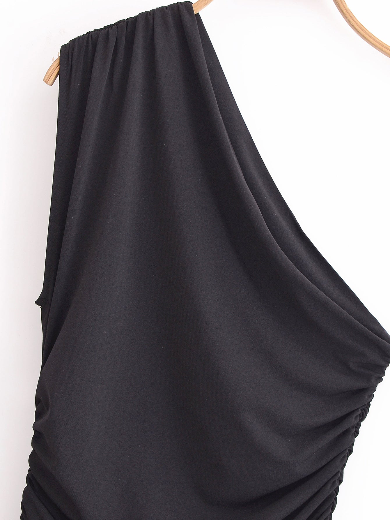 Women Clothing Summer Asymmetric Midi Dress TRAF