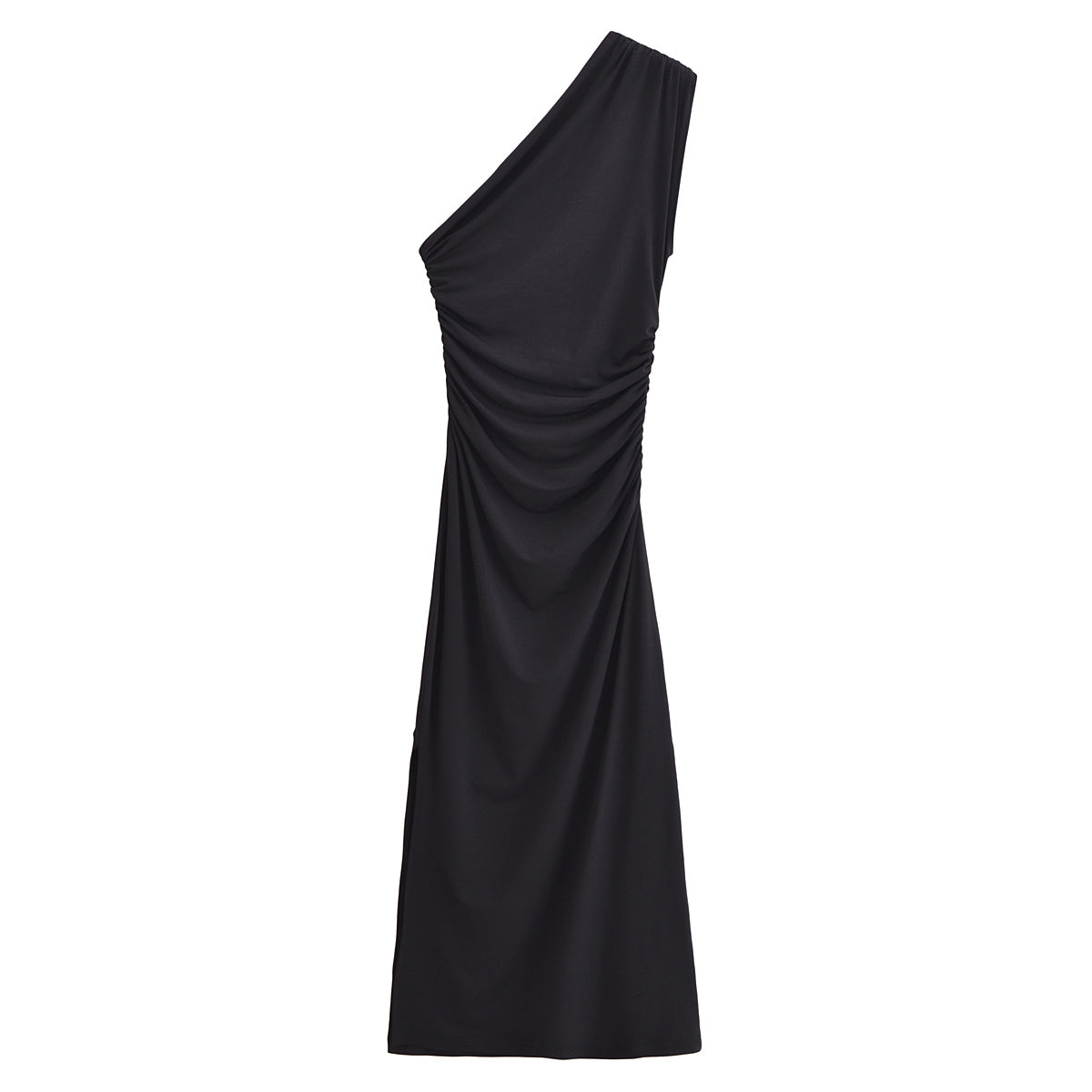 Women Clothing Summer Asymmetric Midi Dress TRAF