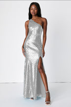 Vestido sexy de fiesta con lentejuelas para mujer