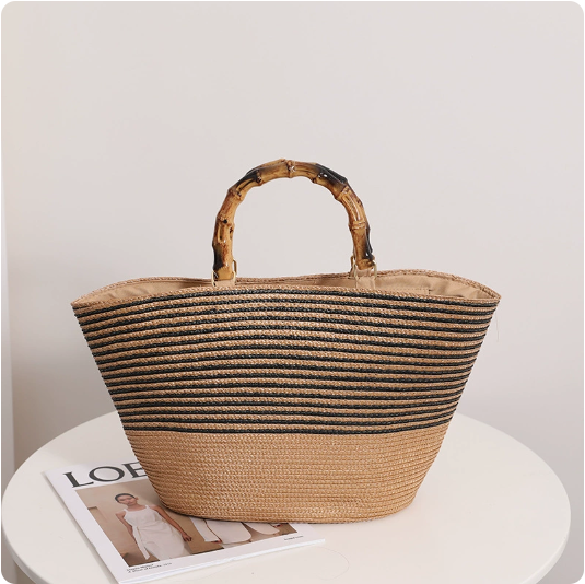 Bamboo Handle Pinstripe