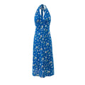 Blue Background Floral