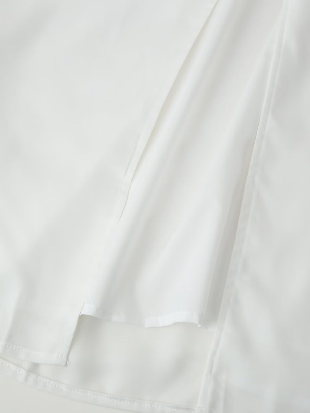 Women Clothing Products Back Decorative Satin Sling Dress CHEN