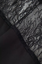 Robe longue sexy en voile cousu dos nu pour femme