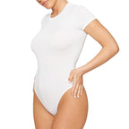 Vêtements d'été décontractés pour femmes, body à manches courtes, body moulant