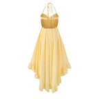 Spring Vacation Girl Fairy Casual Sexy Backless Slip Dress Dress PullWind