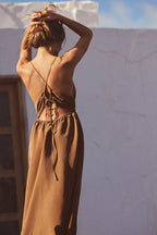 Women Clothing Vertical Maxi Dress SenDa