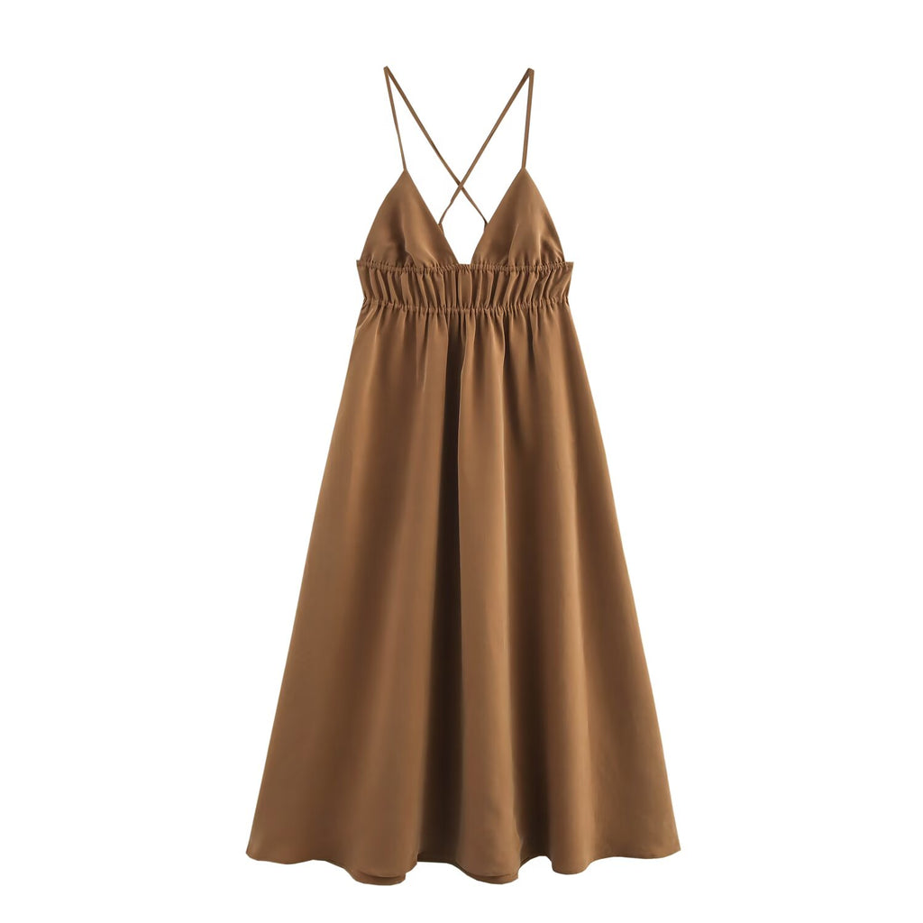 Women Clothing Vertical Maxi Dress SenDa