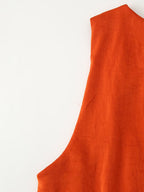 Spring Women Clothing Pleated Decorative Silk Satin Texture Dress CHEN