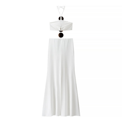Summer Women Clothing off Shoulder Sexy Cutout Dress