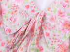 Summer Women Clothing Small round Collared Printing Short Dress SenDa