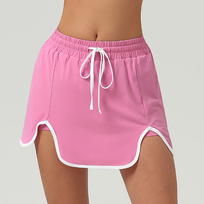 Summer Quick Dry Casual Sports Skirt Cool Mini Golf Tennis Skirt Running Fitness Tennis Skirt
