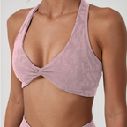 Twist Beauty Back Exercise Underwear Women Yoga Clothes Running Workout Bra Quick Drying Yoga Vest